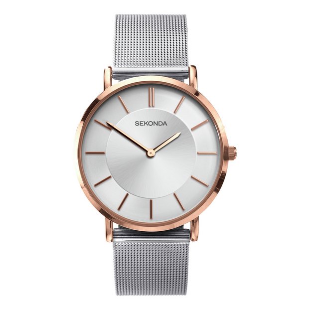 Ladies silver mesh on sale watch