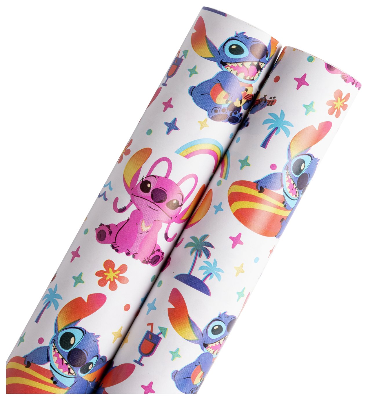 Disney Stitch 2 Rolls Wrapping Paper Set