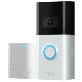 Ring Video Doorbell 3 with Chime Bundle