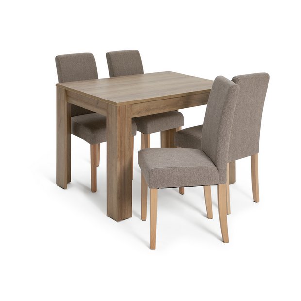 Argos dining table deals chairs