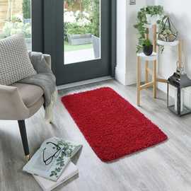 Buddy Washable Mat Plain Shaggy Rug