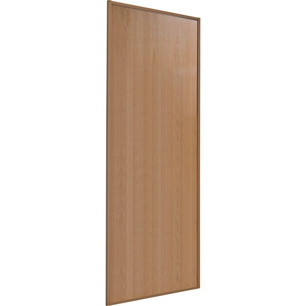 Buy Sliding Wardrobe Door W61mm Oak Panel Argos