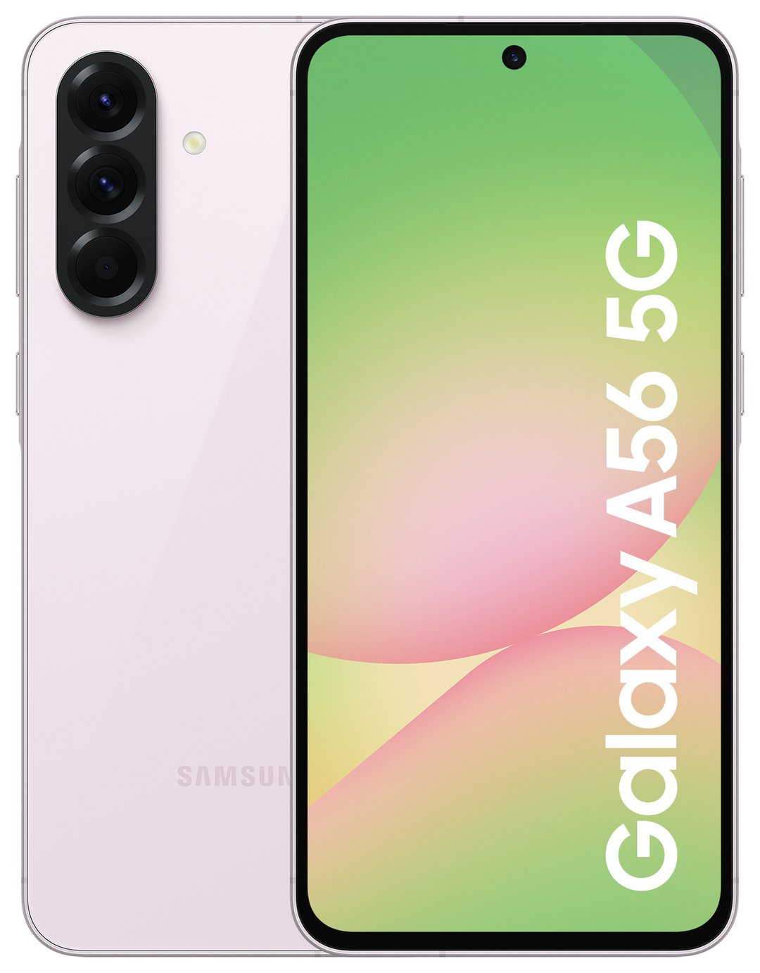 SIM Free Samsung Galaxy A56 5G 256GB AI Mobile Phone - Pink