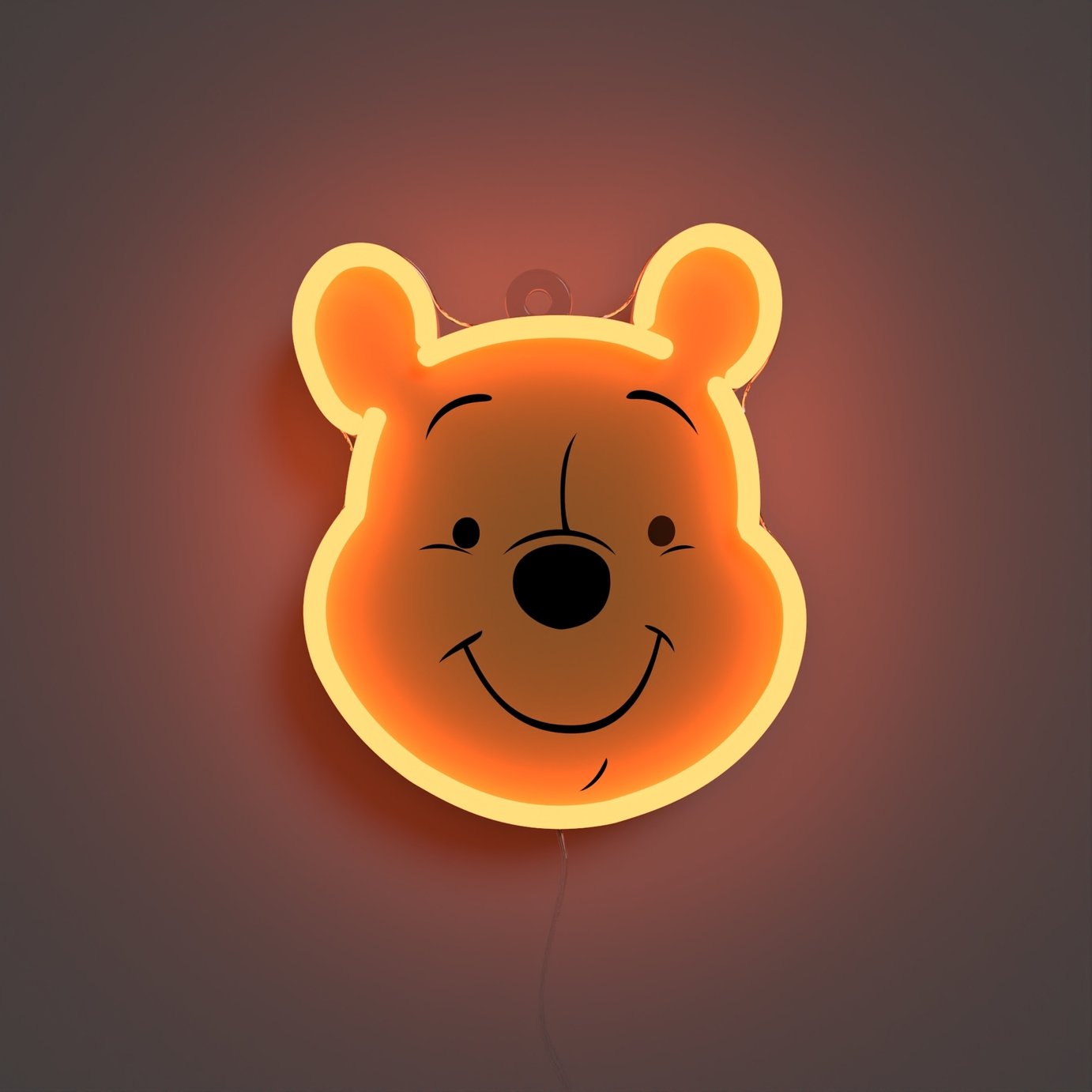 Yellowpop Disney Winnie The Pooh Face LED Neon Effect Light