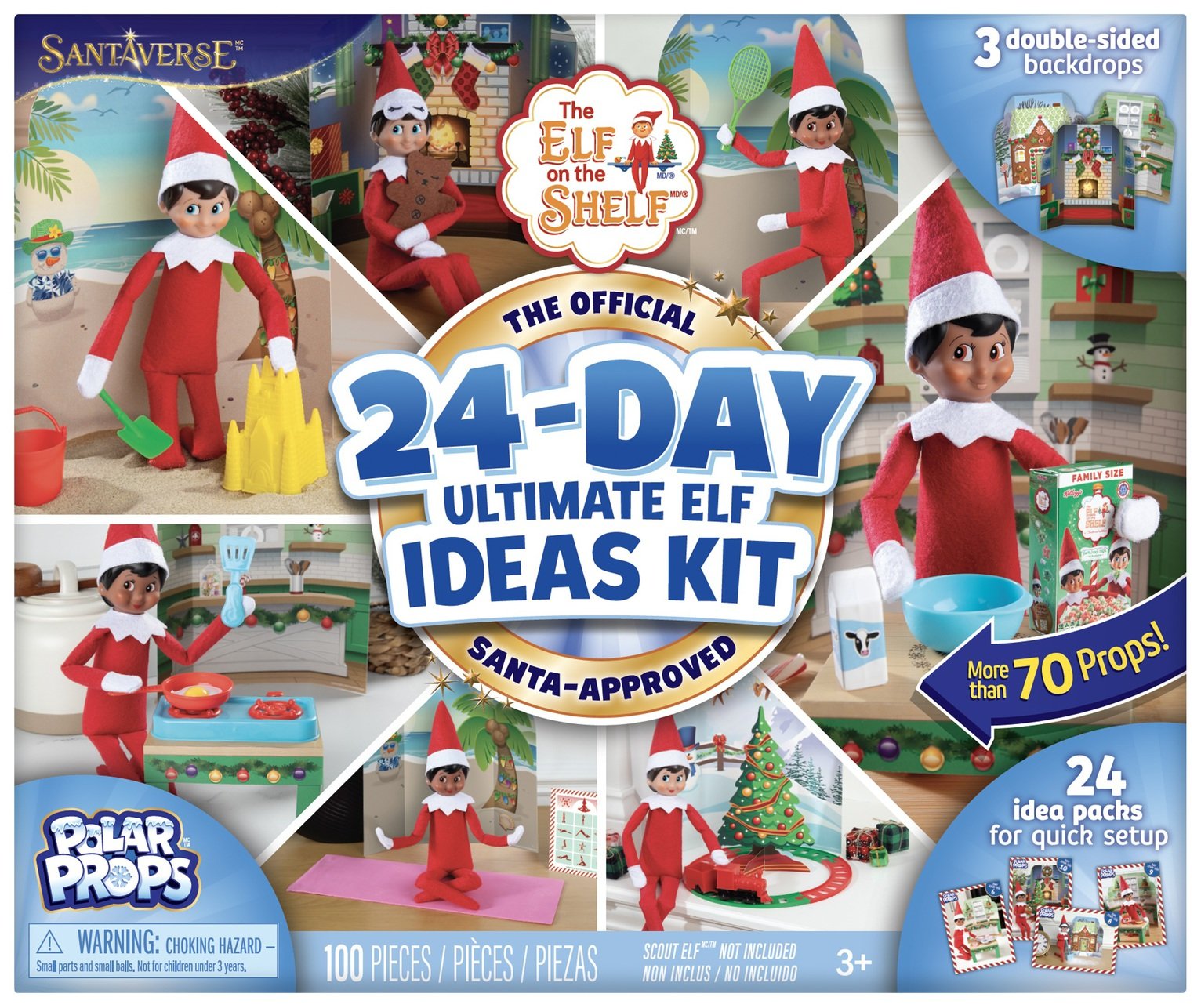 The Elf On The Shelf 24 Day Ultimate Elf Props Kit
