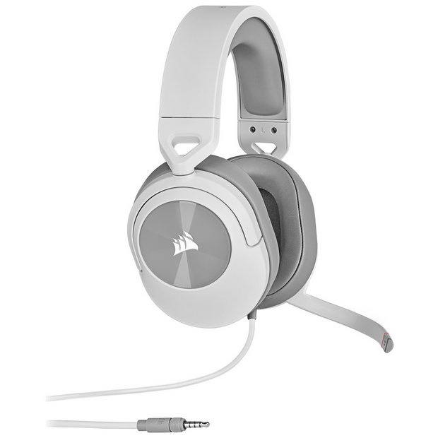 Buy Corsair HS55 SURROUND Wired Gaming Headset White Gaming