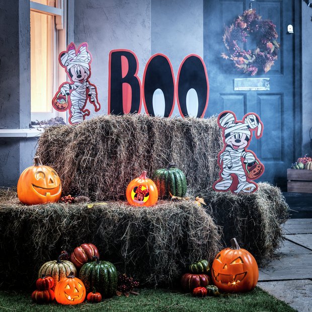 Disney Mickey And Minnie Mouse LED Light Up Halloween Statues store