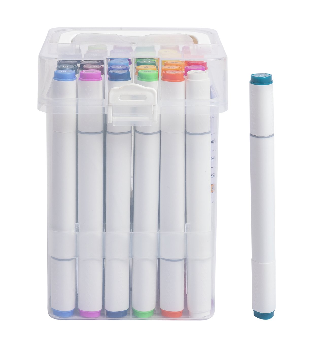  Home Pack Of 36 Graphic Markers - Multicoloured