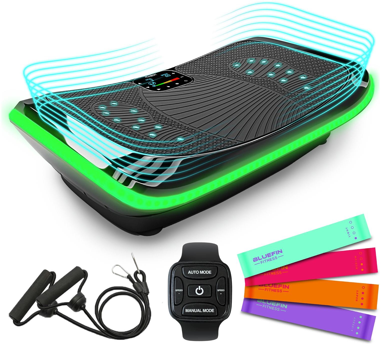 Bluefin Fitness 4D Vibration Plate - Black