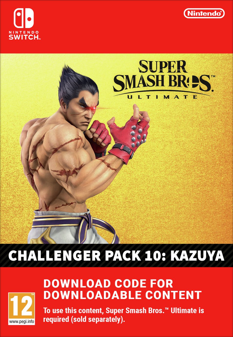 Super Smash Bros. Ultimate - Challenger Pack 10: Kazuya DLC