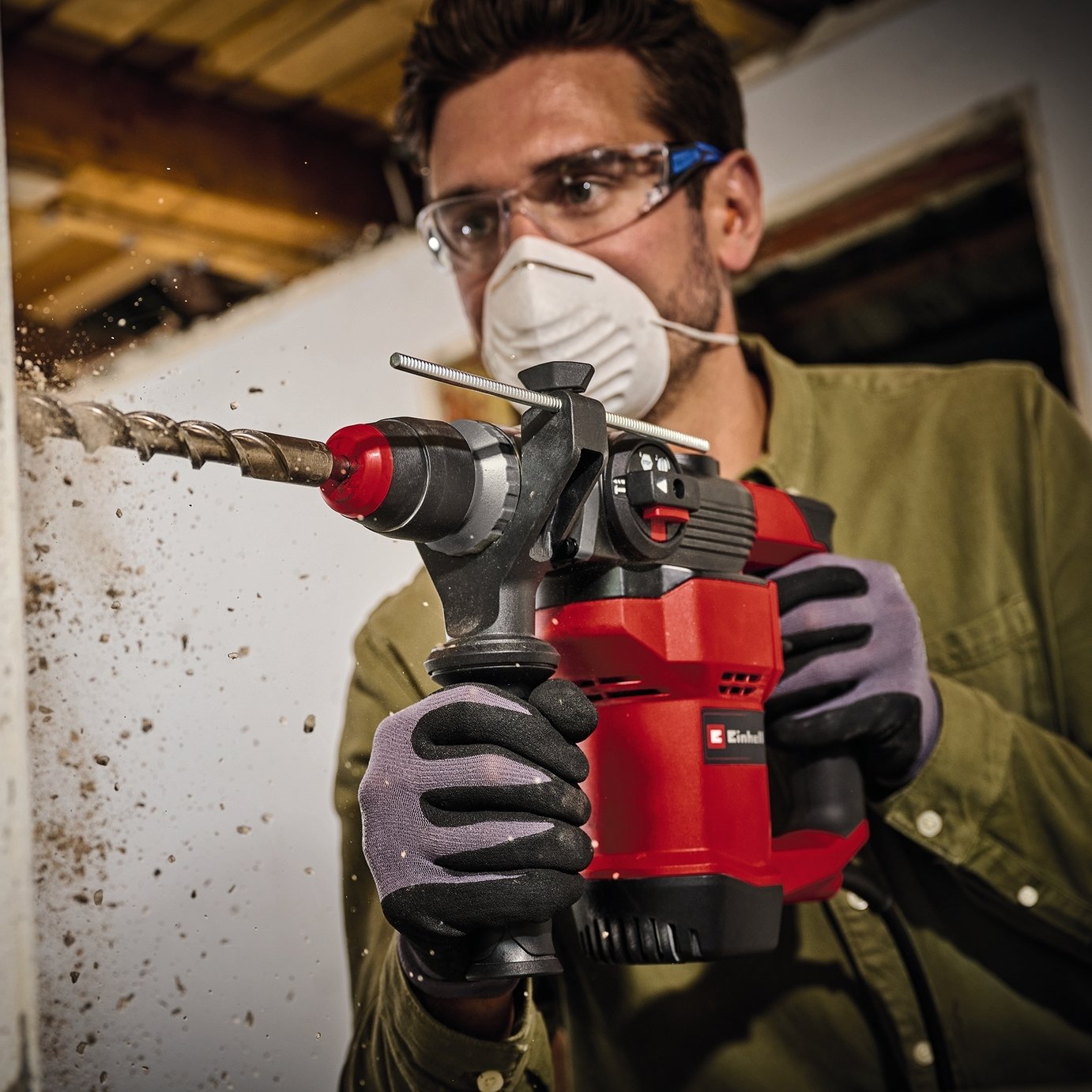 Einhell  950W 3-in-1 Corded Hammer Drill - 230V