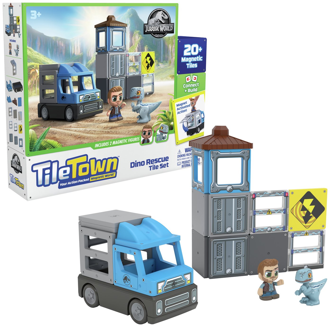 Tile Town Jurassic World Dino Scape Set