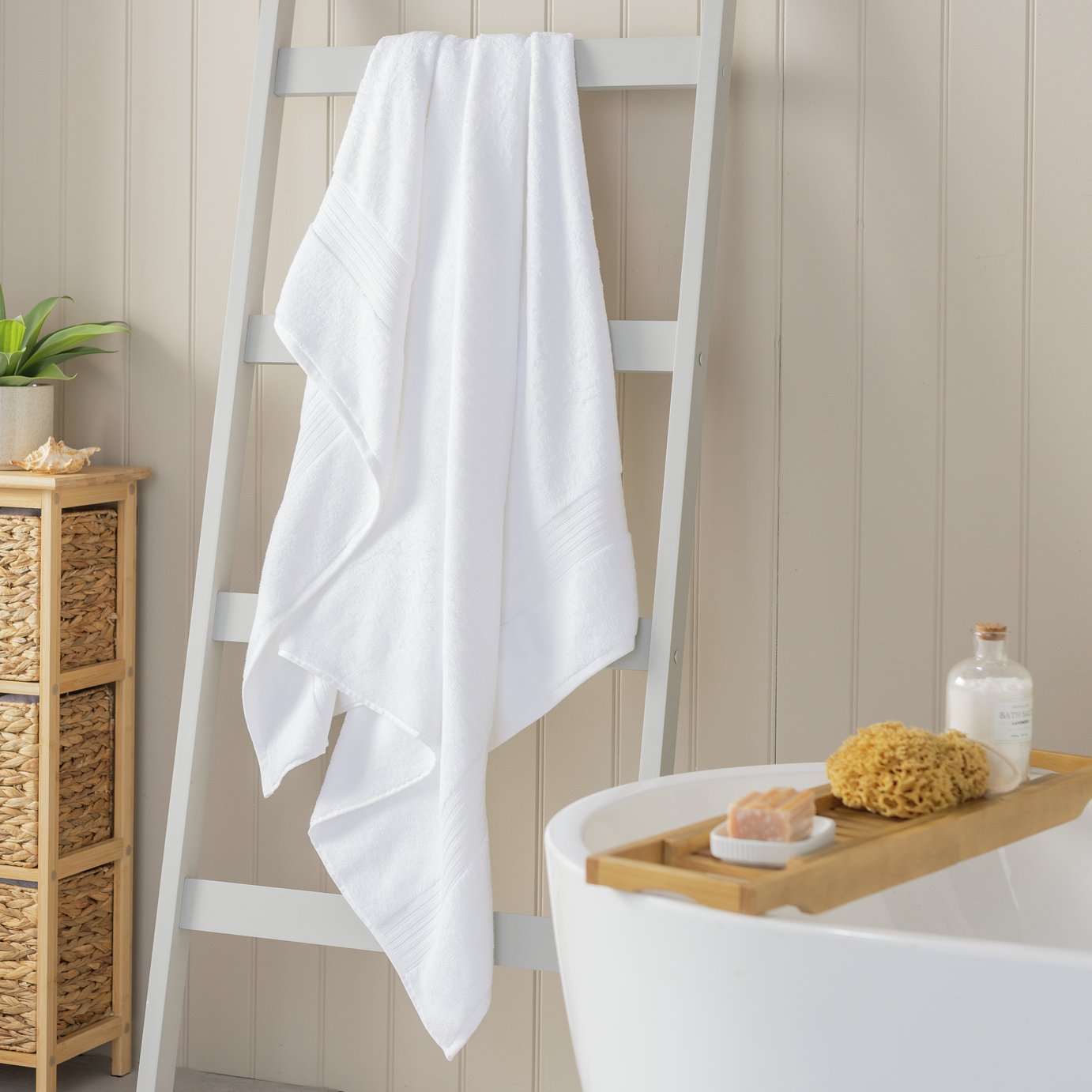 Habitat Egyptian Cotton Bath Sheet