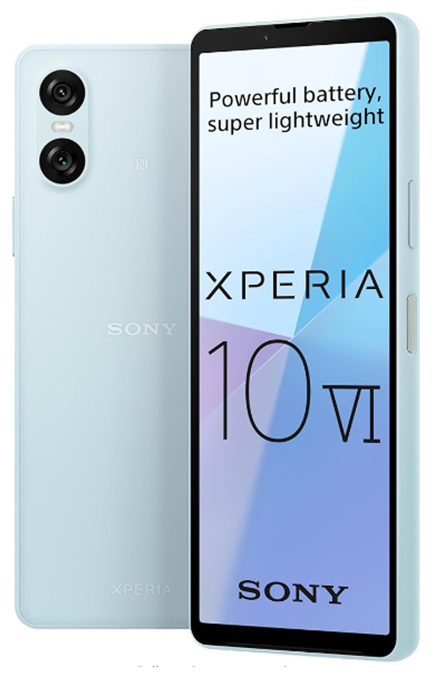 SIM Free Sony Xperia 10 VI 5G 128GB Mobile Phone - Blue