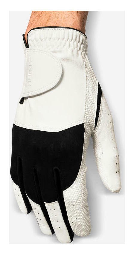 Decathlon Men's Golf Glove Left Handed White and Black L