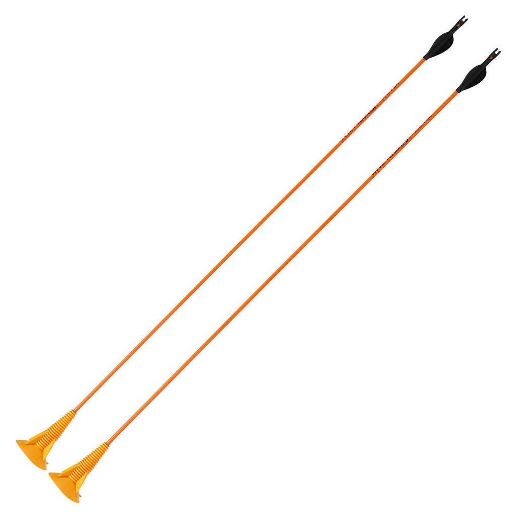 Decathlon Archery Arrows Twin Pack - Orange