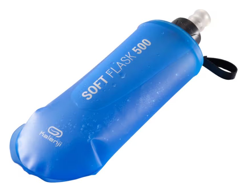 Decathlon Trail Running Water Bottle 500ML - Blue