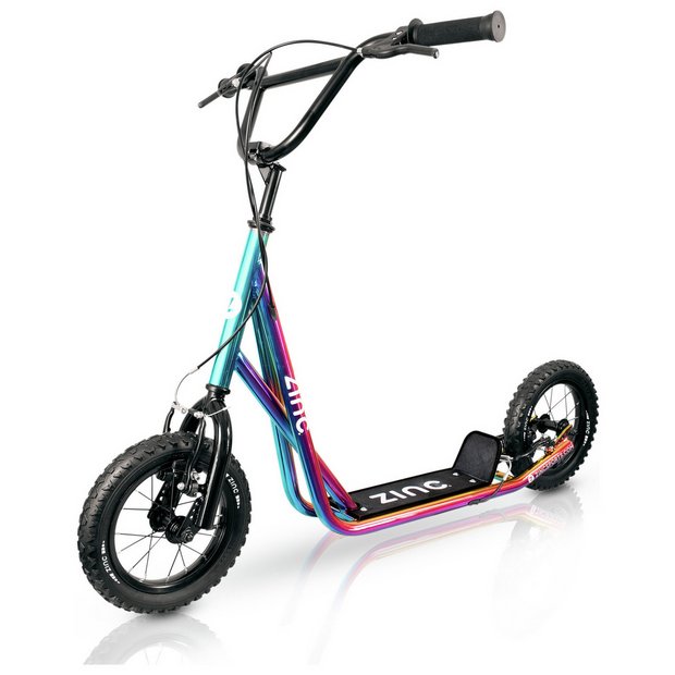 Buy Zinc 12 inch Kids BMX Scooter Neochrome Kids scooters Argos