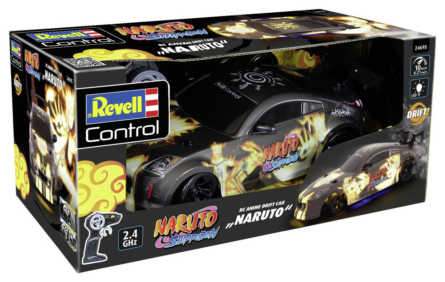 Revell Control 1:10 RC Anime Drift Car Naruto