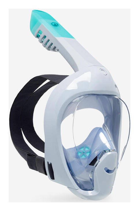 Decathlon Kids' Easybreath Mask Light Blue Age 6-10