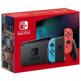 Nintendo Switch Console - Neon with improved battery