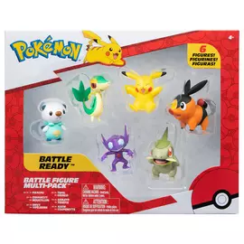 Pokémon Battle Figure 6 Pack - 2-Inch Battle Figures