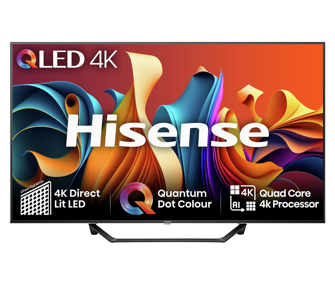 Hisense 43 Inch 43A7NQTUK Smart 4K UHD HDR QLED Freely TV