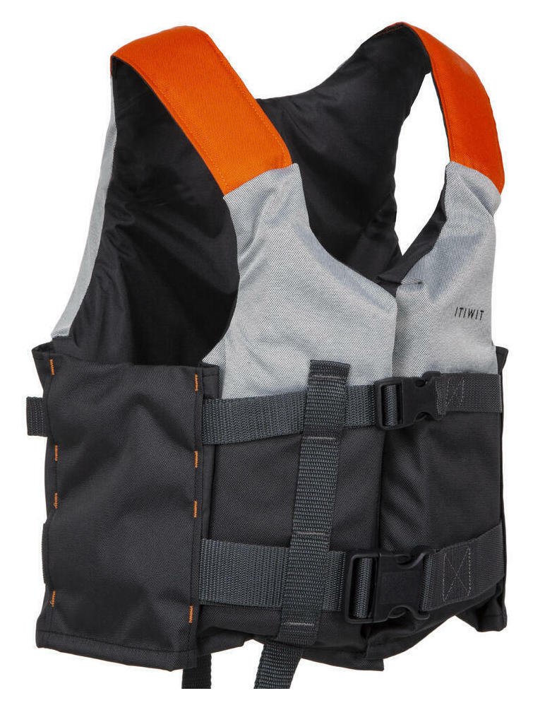 Decathlon Life Vest 70N Grey Kayak Stand-Up Paddle >80Kg