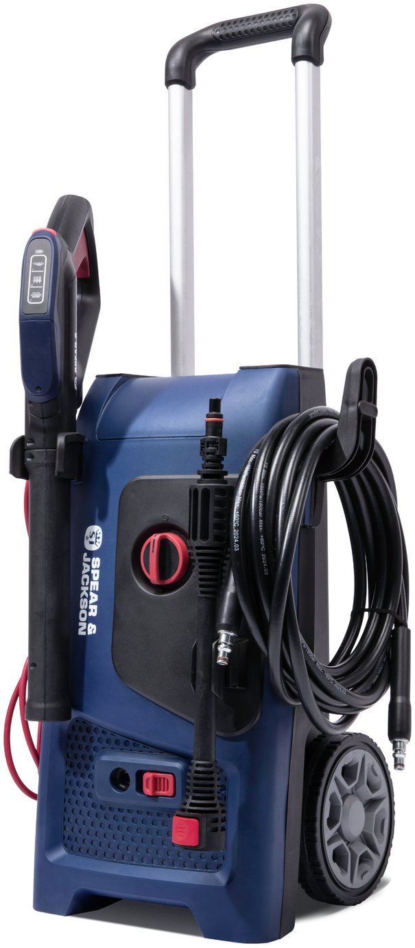 Spear & Jackson Pressure Washer with Smart Control - 1800W