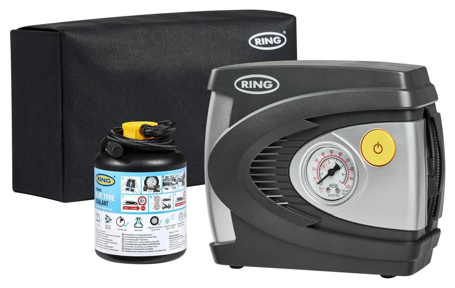 Ring Automotive Car Tyre Repair Kit 