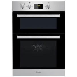 Indesit IDD6340IX Built In Double Electric Oven - S/Steel