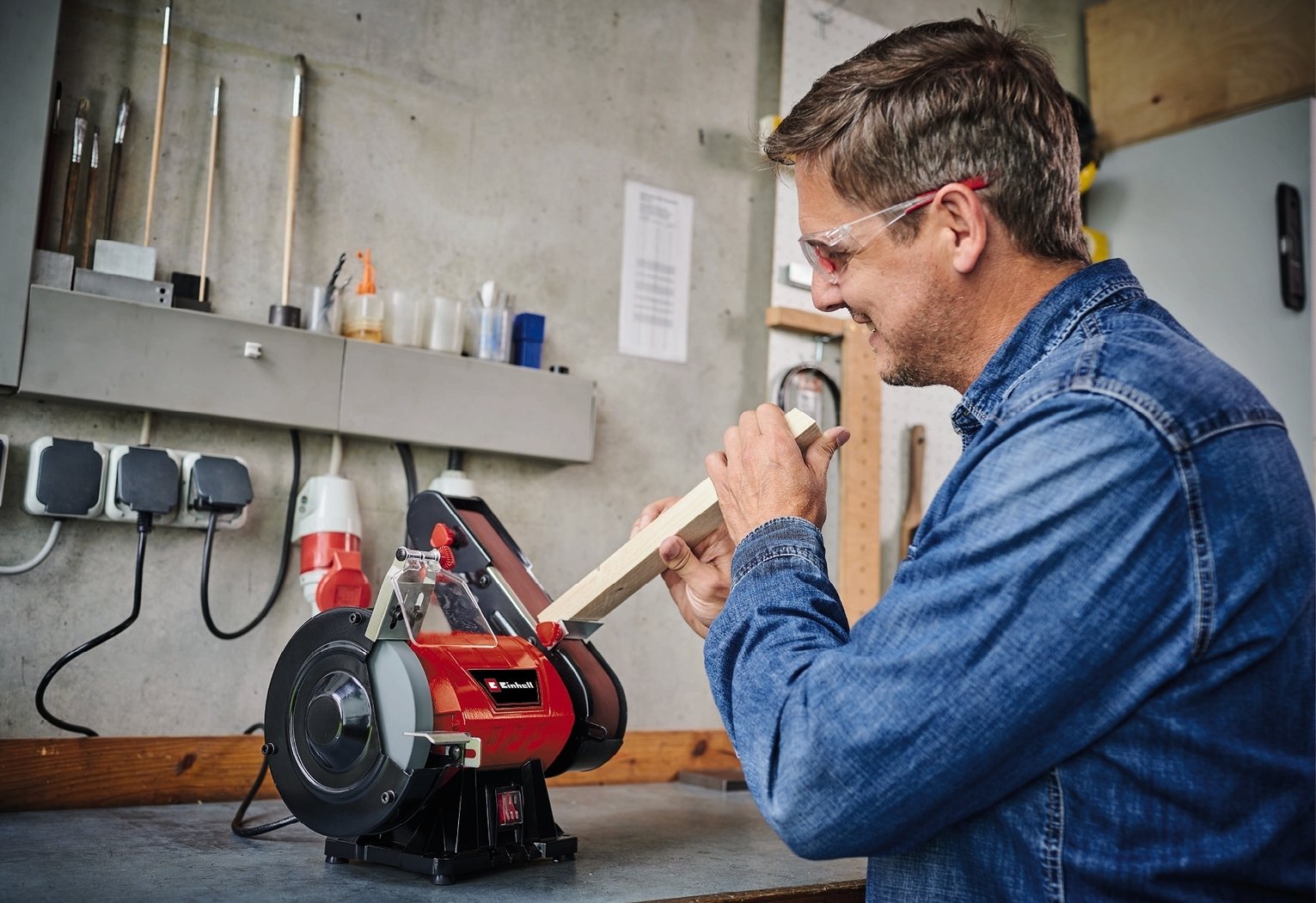 Einhell 350W Corded Belt Sander - 240V