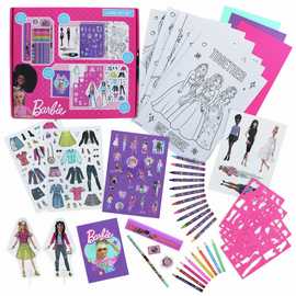 Barbie Large Art Colouring Set
