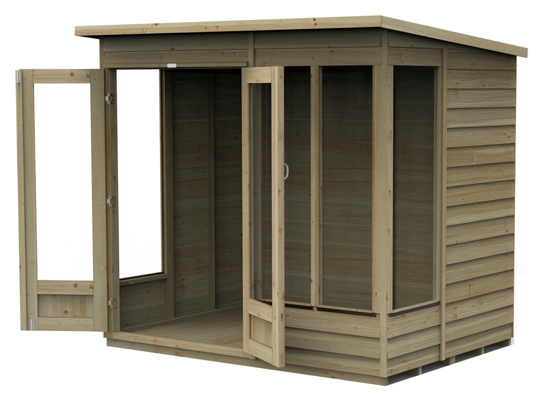 Forest 4Life Overlap Pent Summerhouse - 7 x 5ft