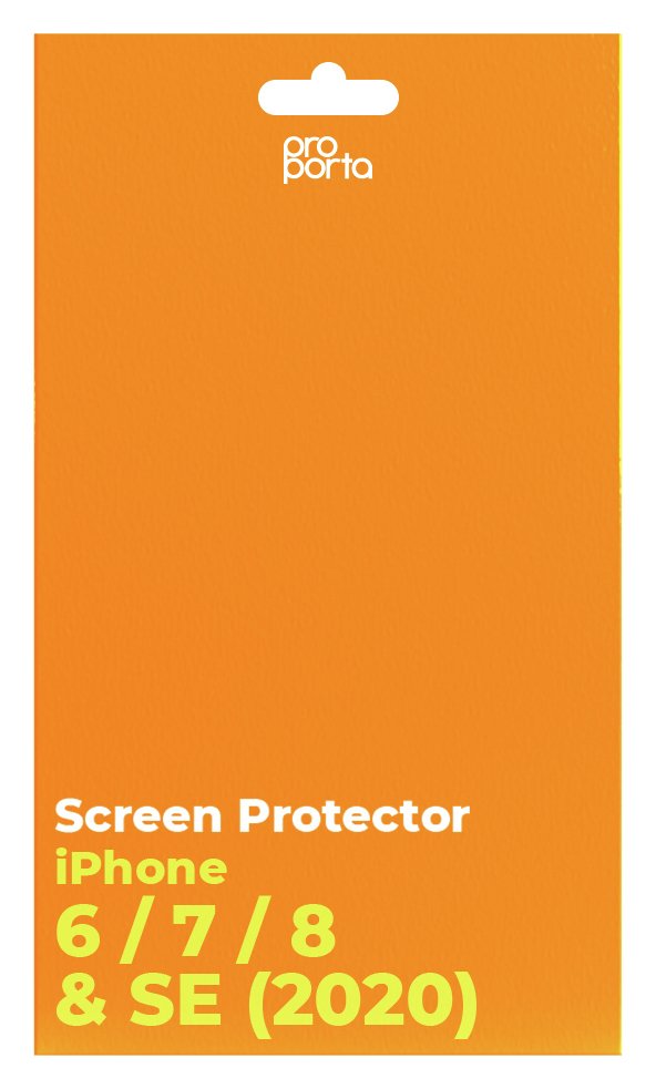 Proporta iPhone 6/7/8/SE 3rd/2nd Gen Glass Screen Protector