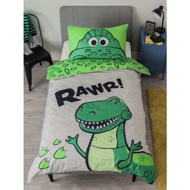 Buy Disney Toy Story Rex Bedding Set Single Kids Duvet Sets