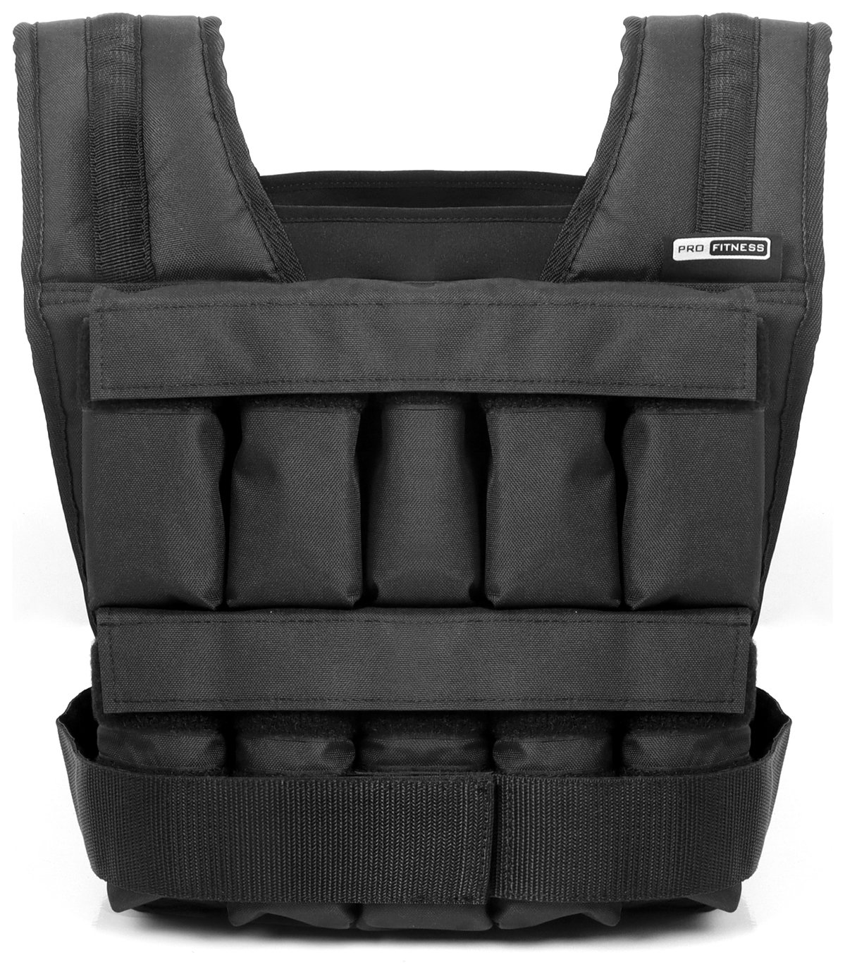 Pro Fitness Adjustable Weighted Vest - 20kg