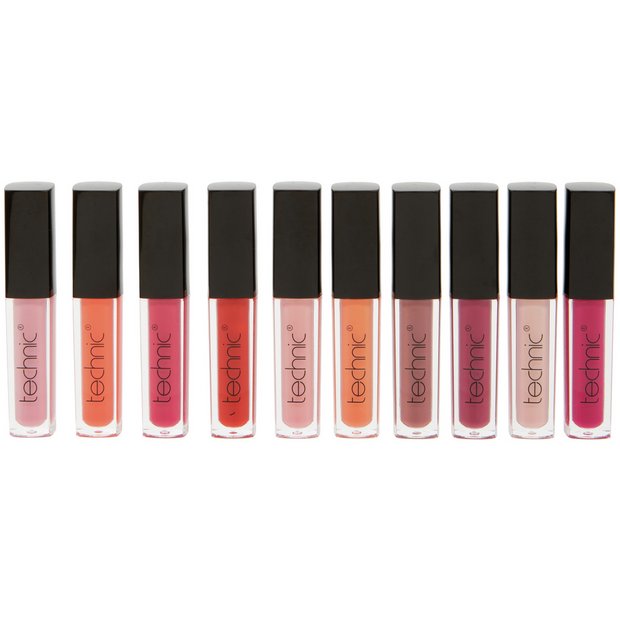 Buy Technic Lip Gloss - Set of 10, Lips