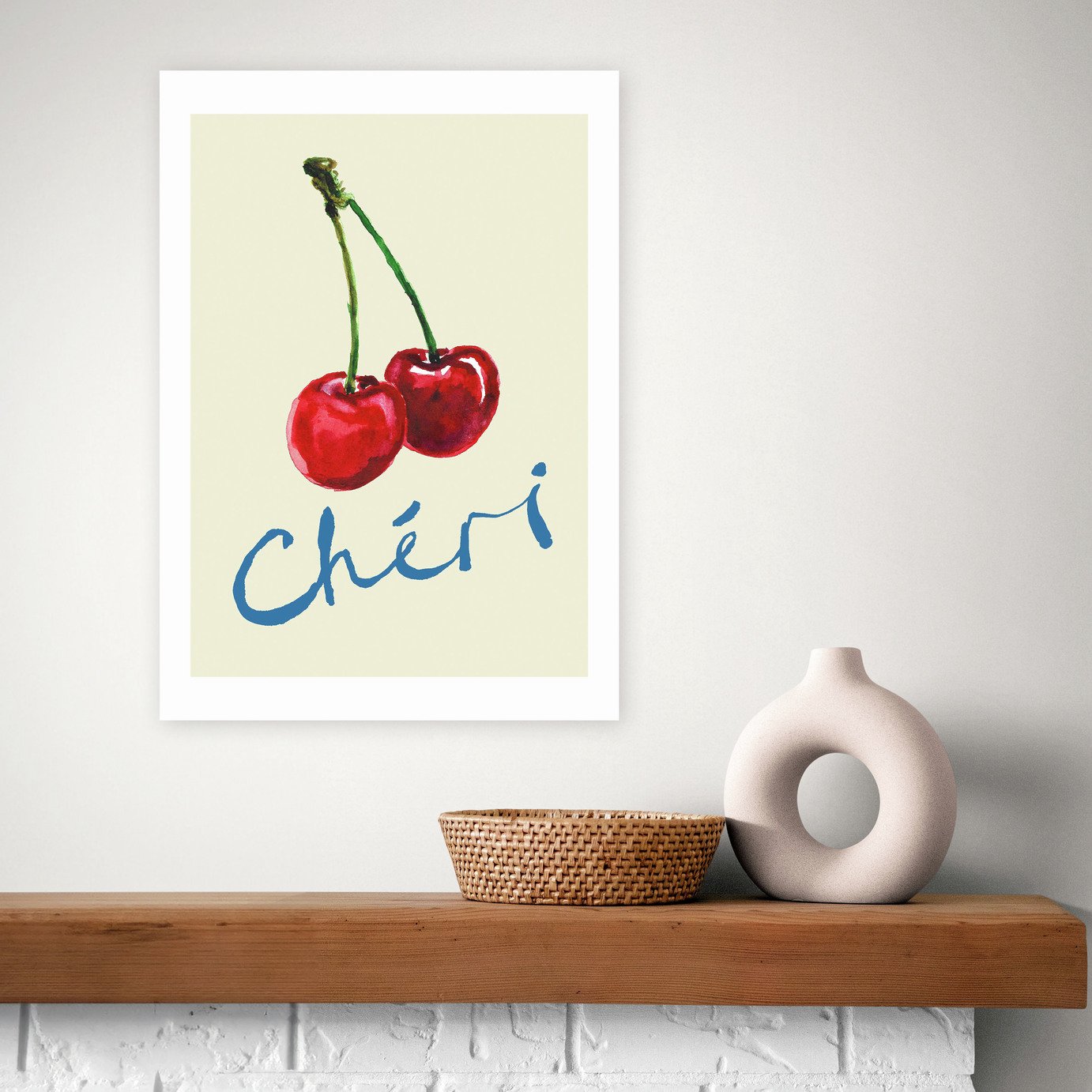 East End Prints Cheri Art Print