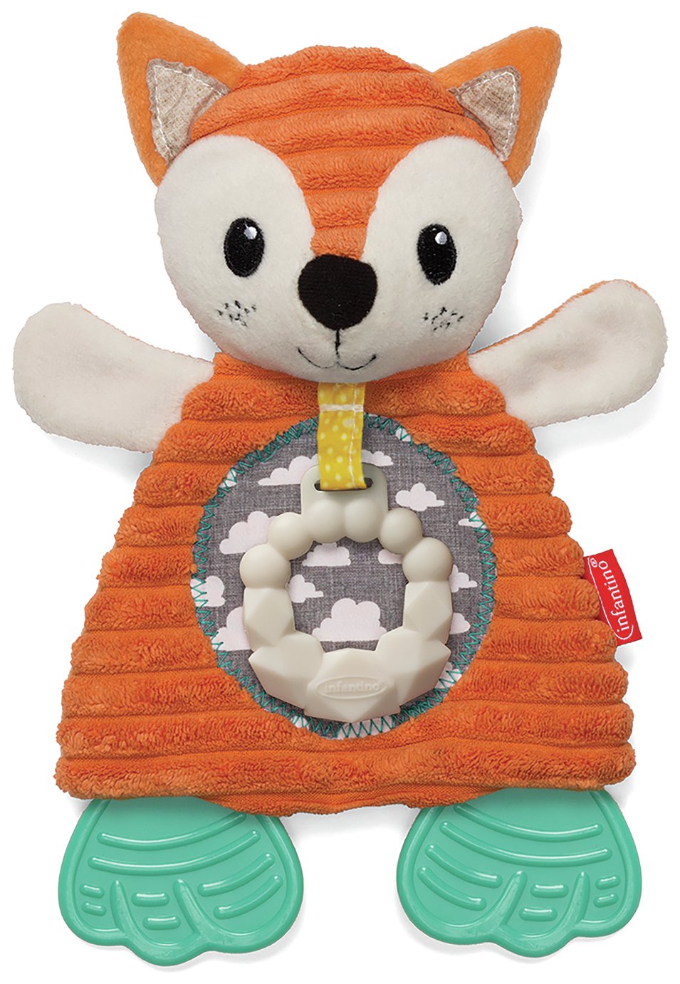 Infantino Fox Cuddly Teether Toy