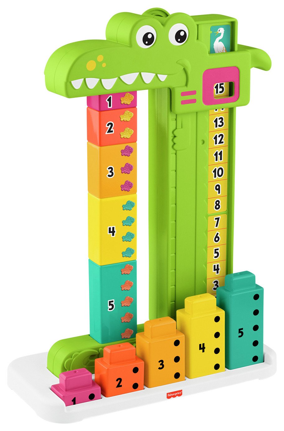 Fisher-Price  Preschool Adding Alligator Educational Toy 