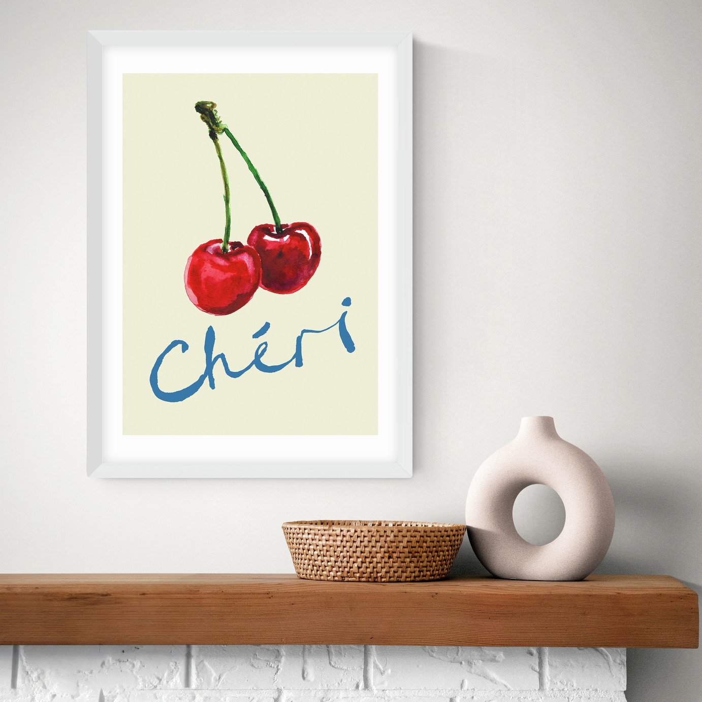 East End Prints Cheri Art Print