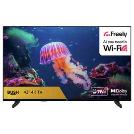 Bush 43 Inch 43UT24SB 4K UHD HDR LED TiVo Freely TV