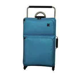 it Luggage World's Lightest 4 Wheel Soft Cabin Suitcase