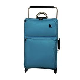 IT Luggage World's Lightest 4 Wheel Soft Cabin Suitcase