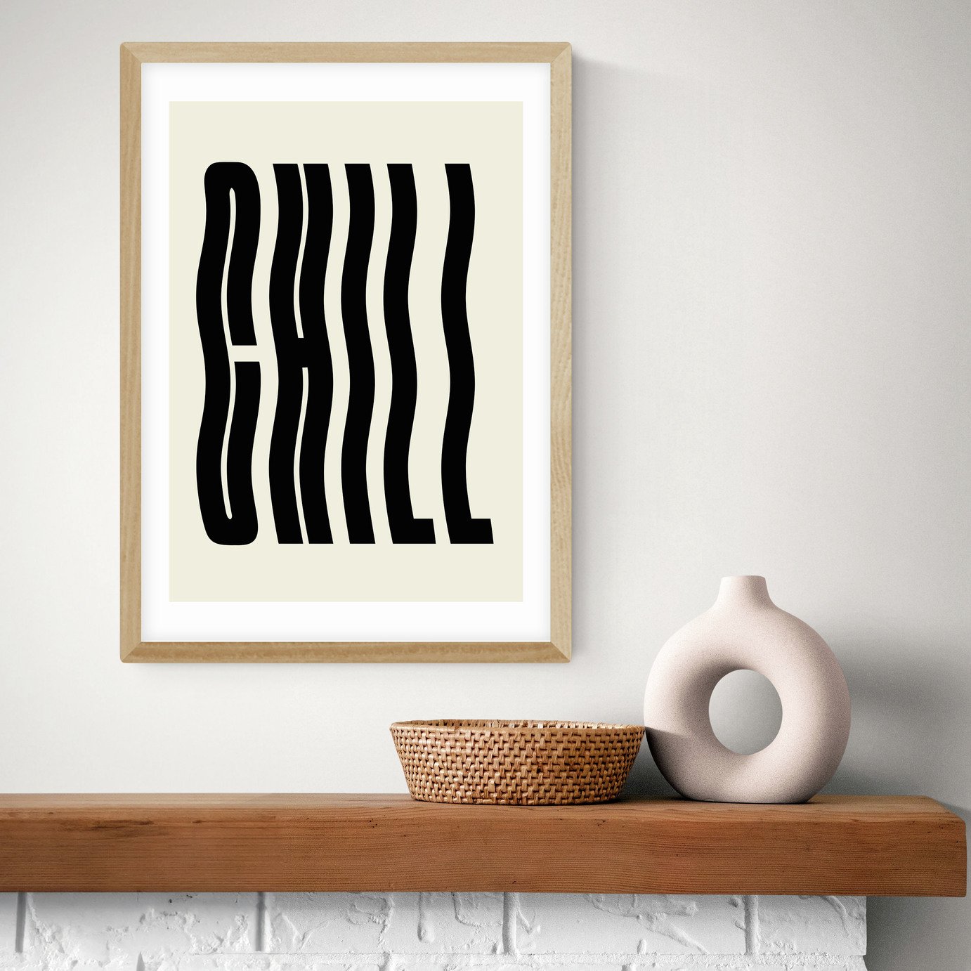 East End Prints Chill Art Print