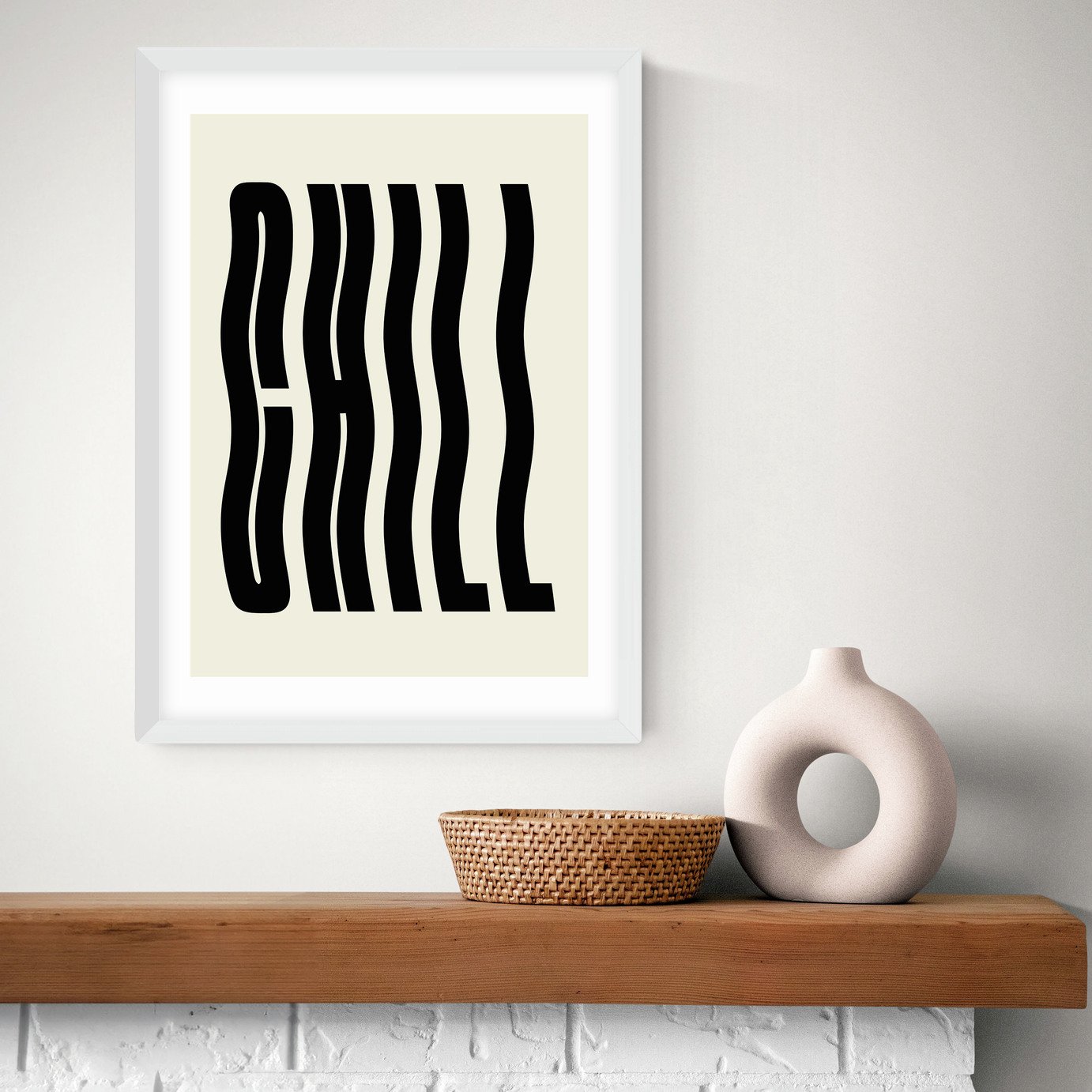 East End Prints Chill Art Print