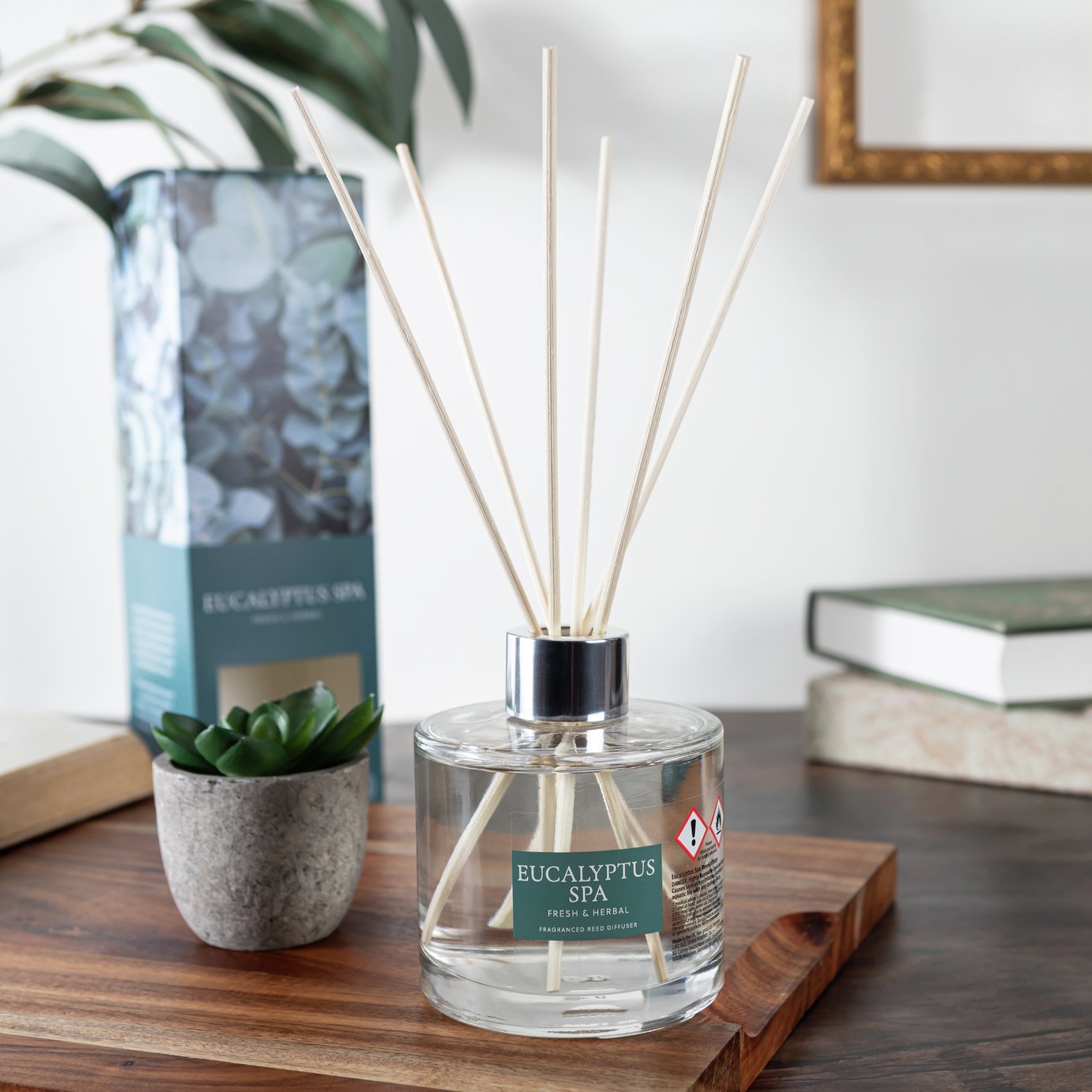 Wax Lyrical 200ml Reed Diffuser - Eucalyptus Spa
