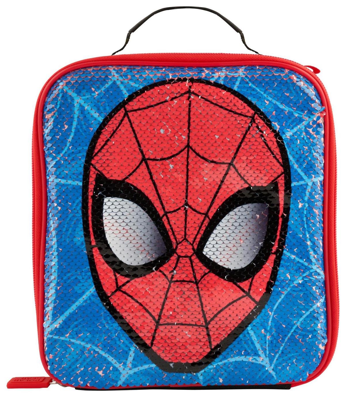 Spiderman Reverse Sequin Lunch Bag