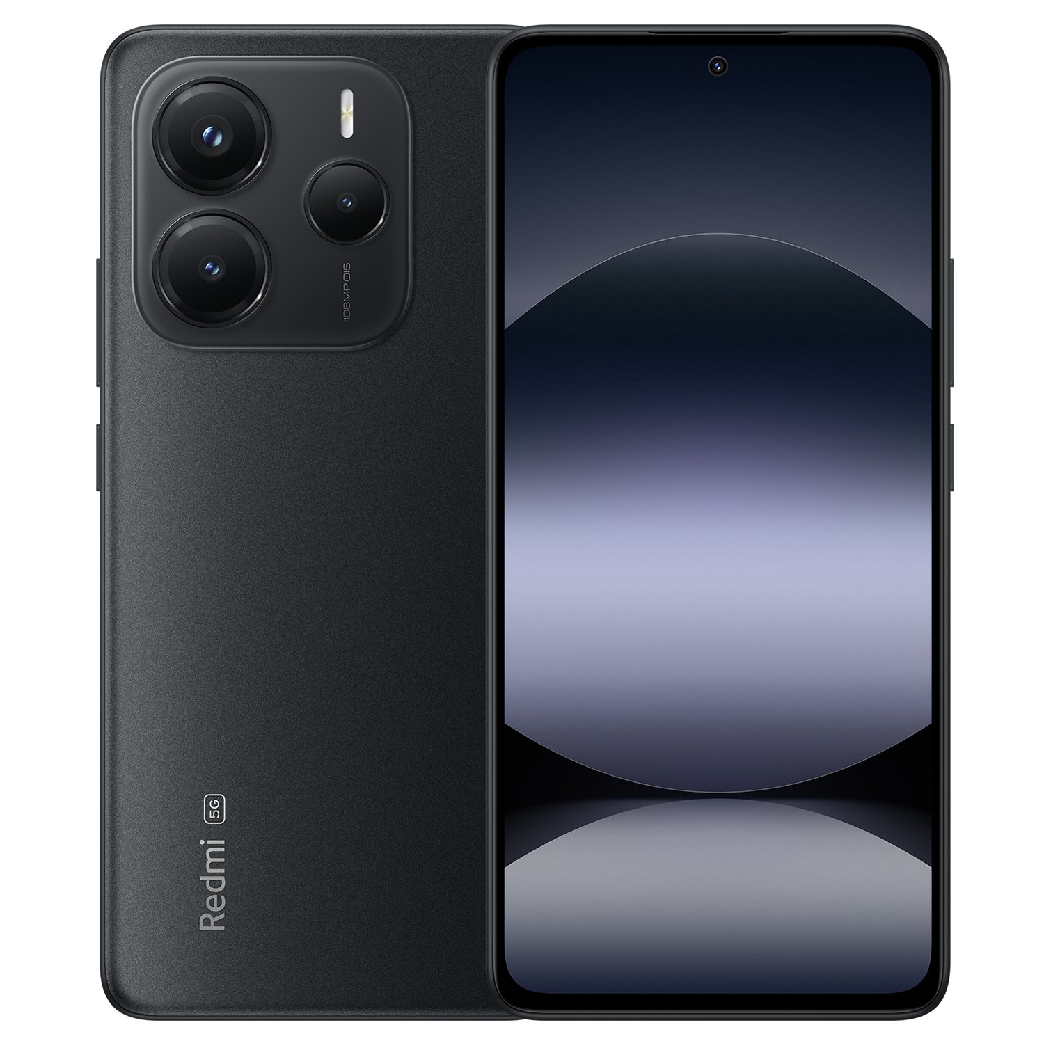 SIM Free Redmi Note 14 5G 128GB AI Mobile Phone - Black